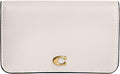 Tarjetero Coach Piel Liso — Chalk