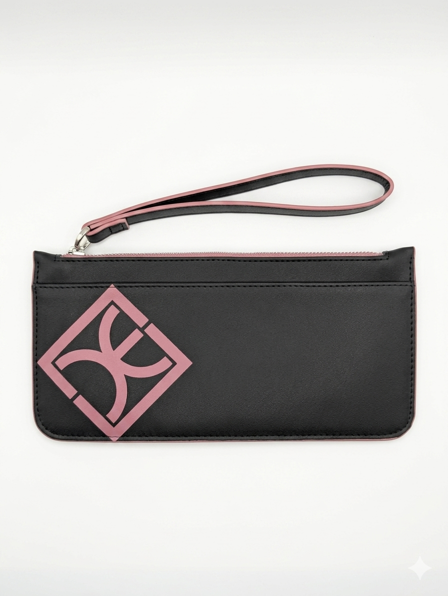 Cartera Cloe Negra con Muñequera
