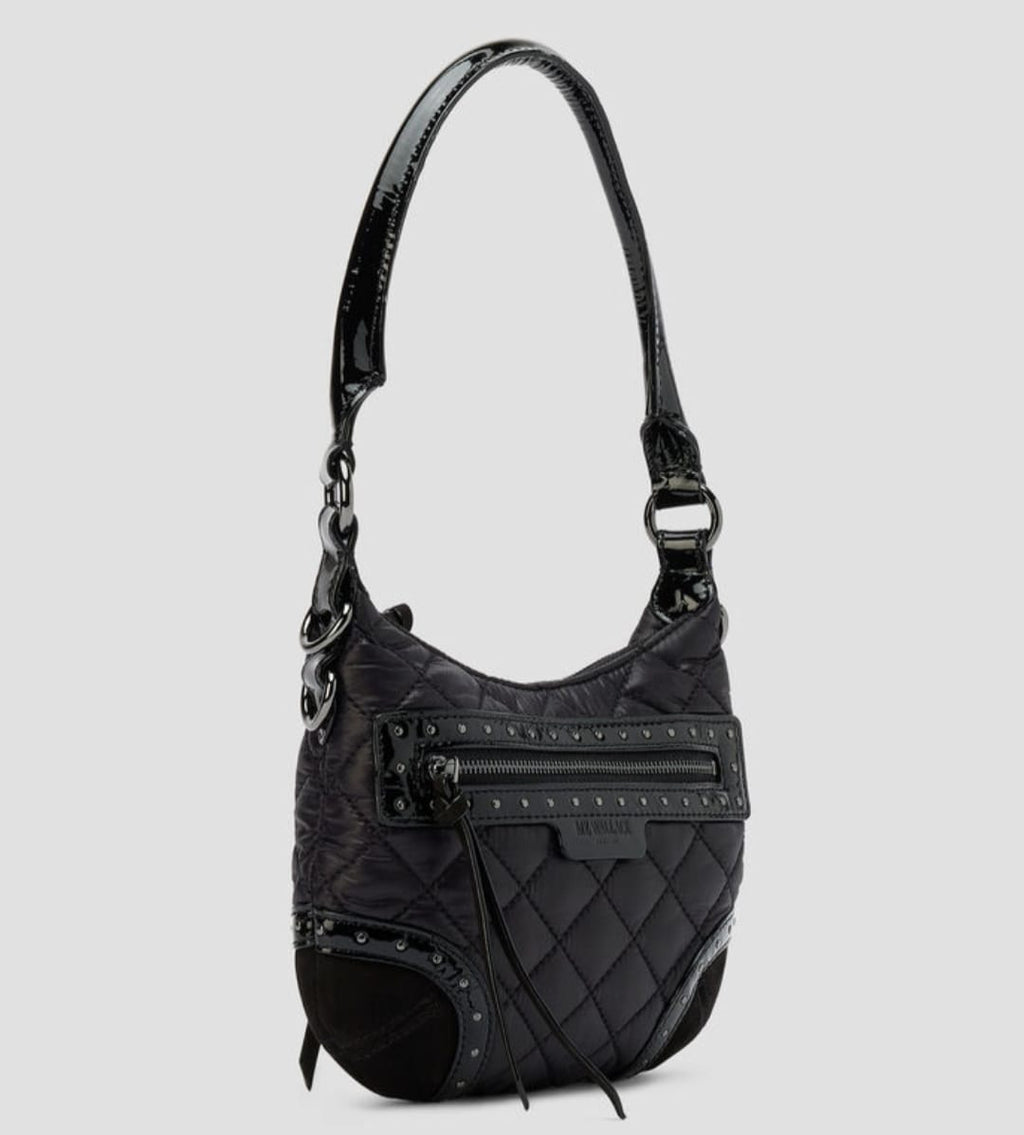 Bolsa Hobo MZ Wallace vista lateral