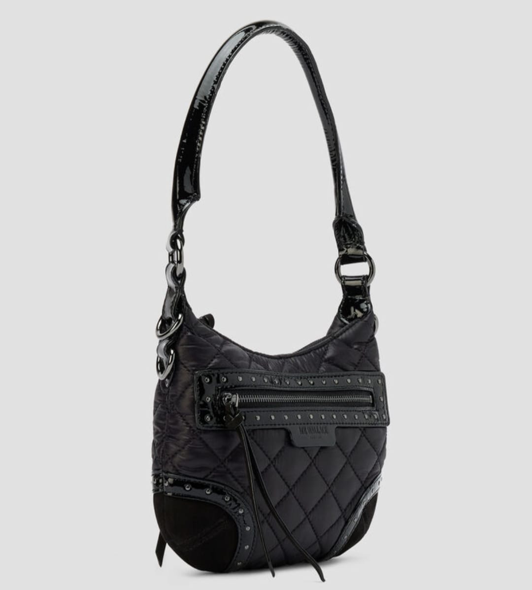Bolsa Hobo MZ Wallace vista lateral