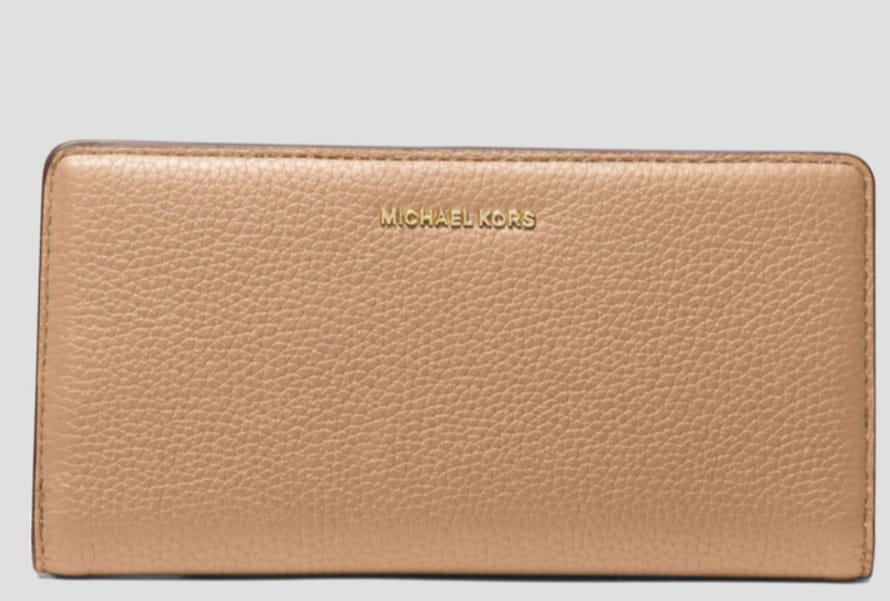 Cartera Michael Kors beige - frente