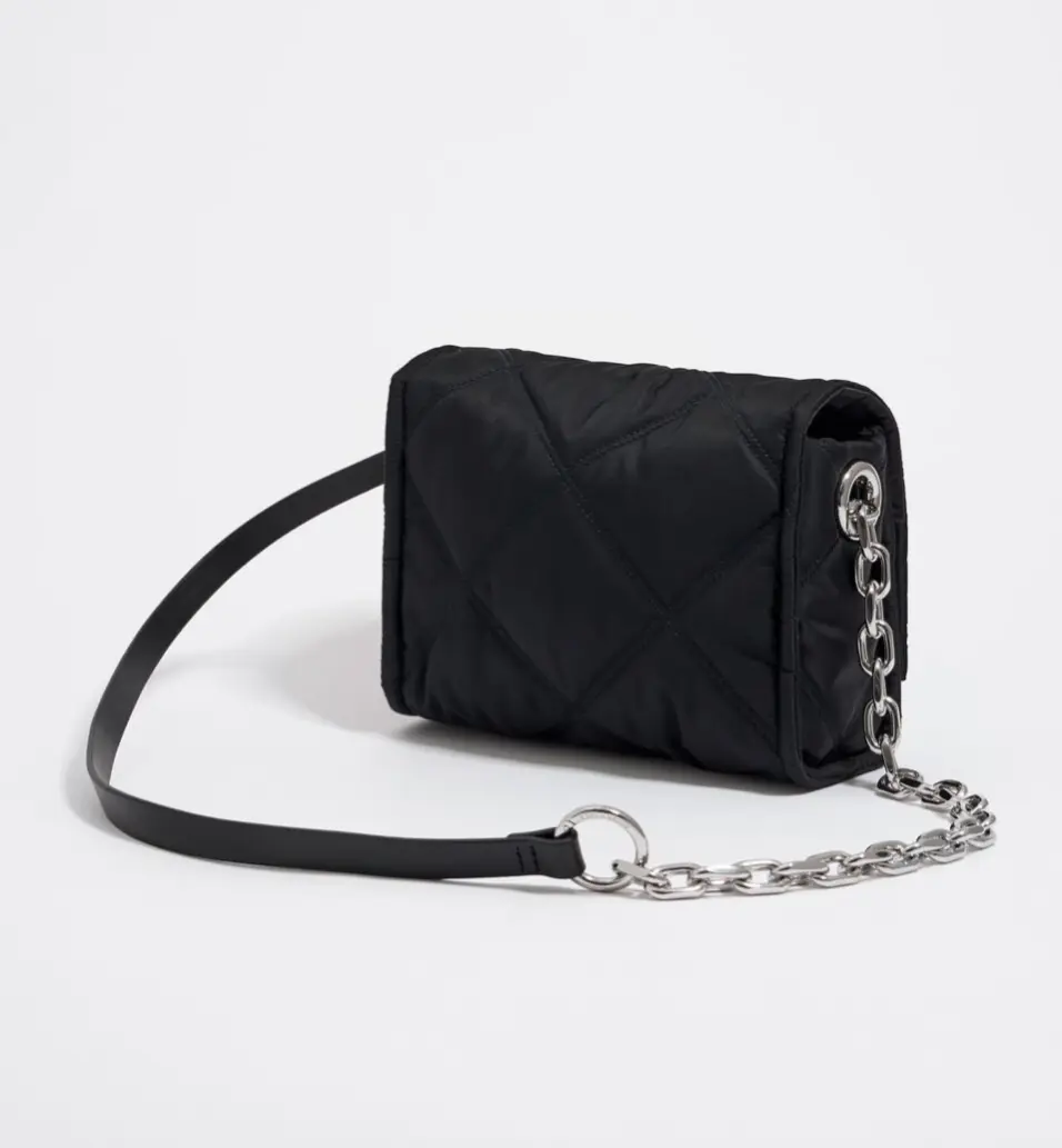 Bolso Bandolera Bimba y Lola Nylon Negro