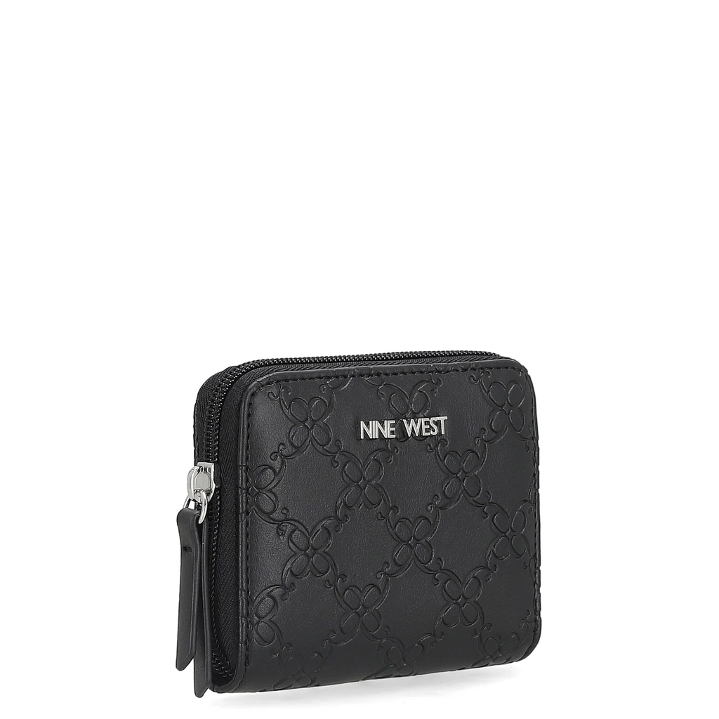Cartera Nine West Negro con Relieve