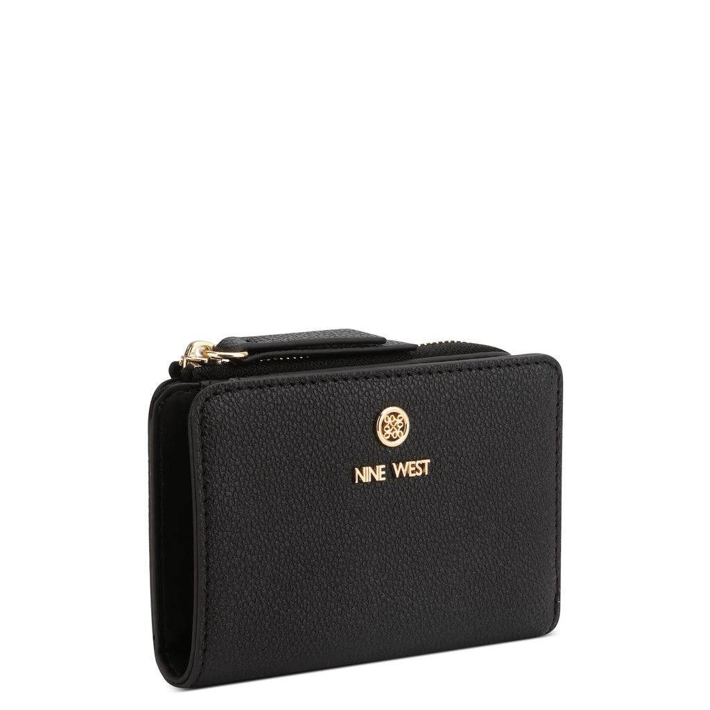 Tarjetero Nine West Negro