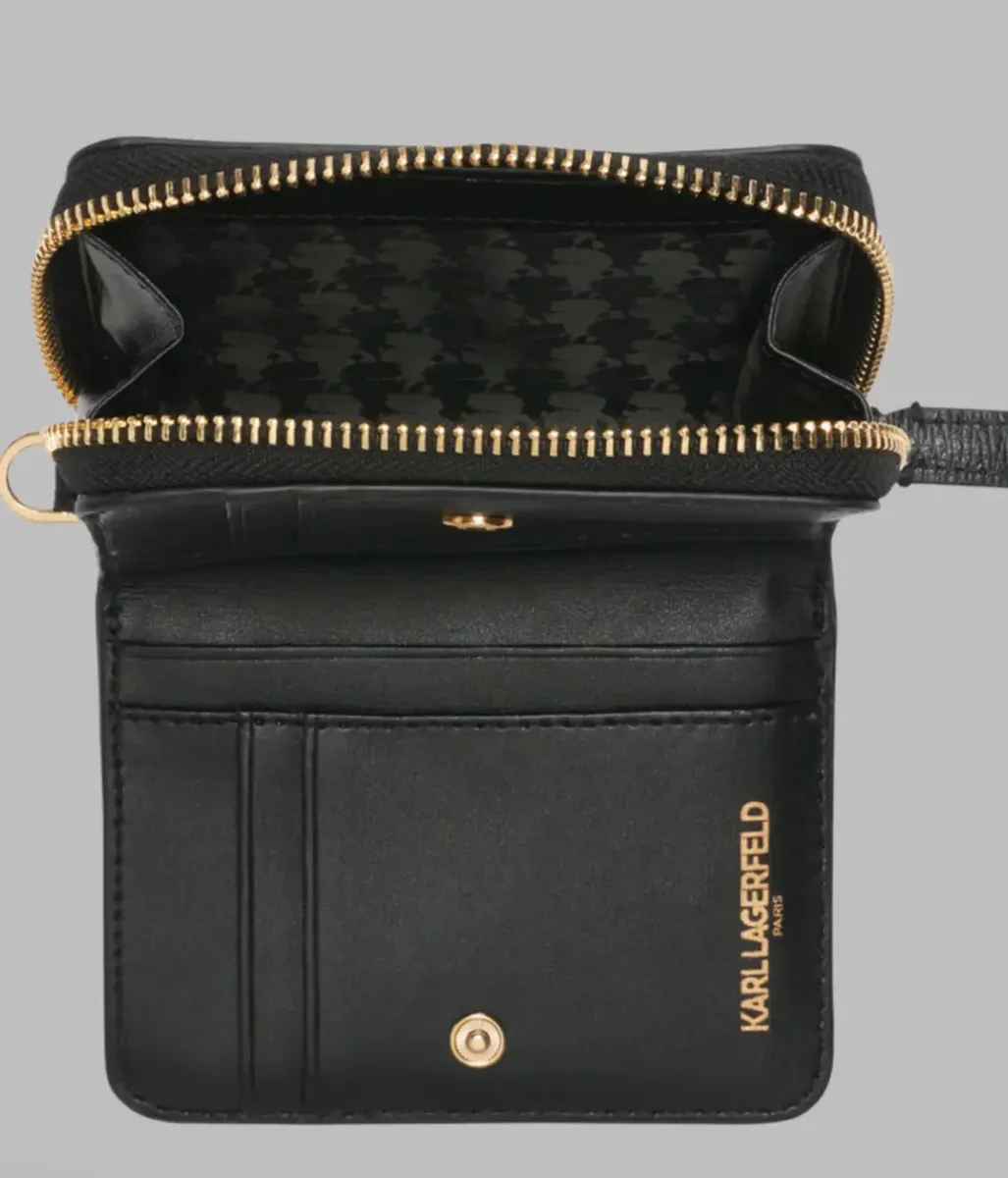 Billetera Karl Lagerfeld Negro Paris