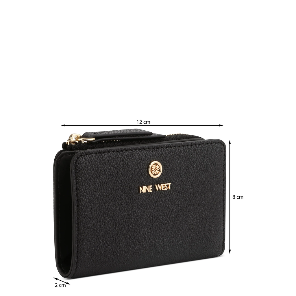 Tarjetero Nine West Negro