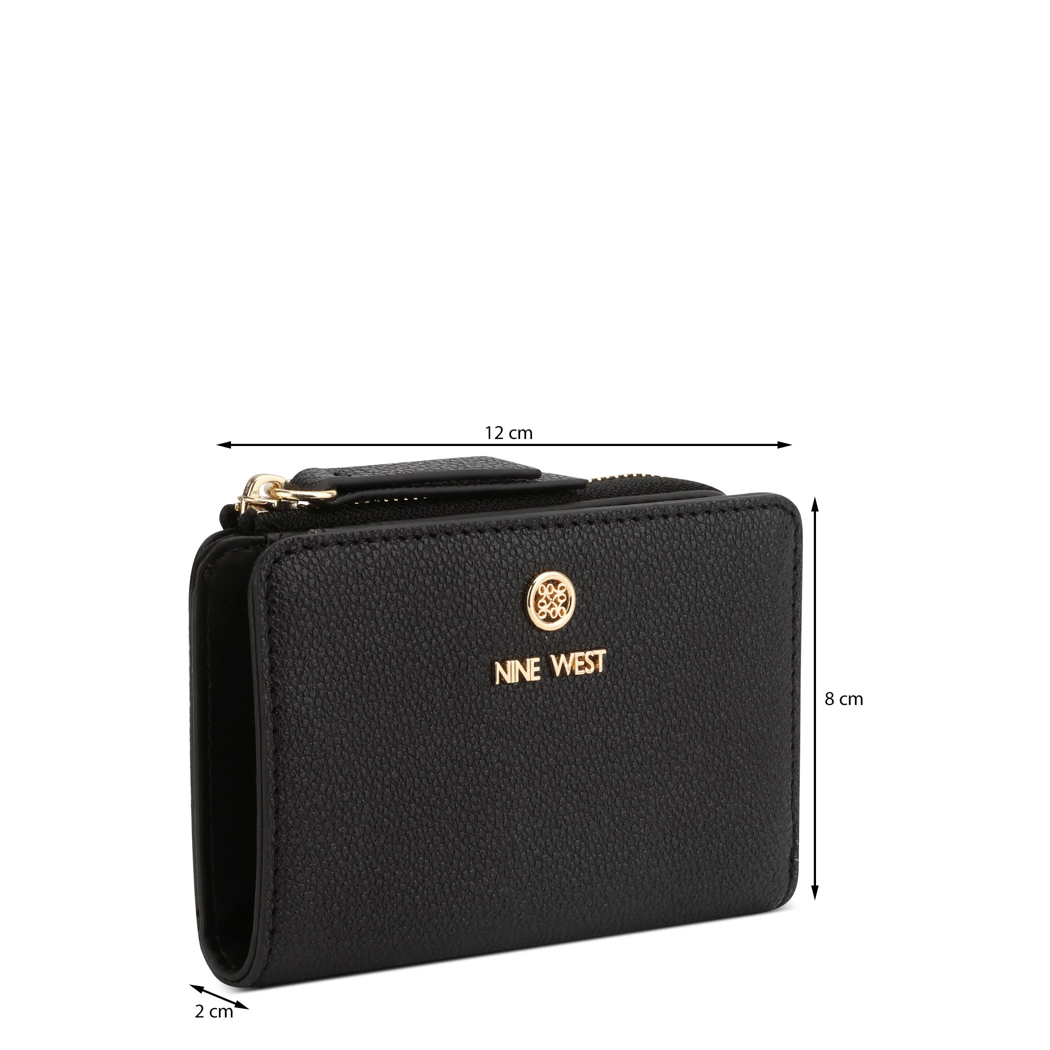 Tarjetero Nine West Negro