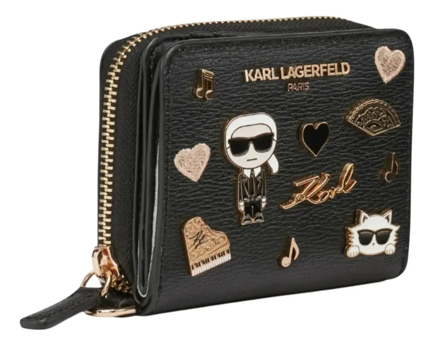 Billetera Karl Lagerfeld Negro Paris