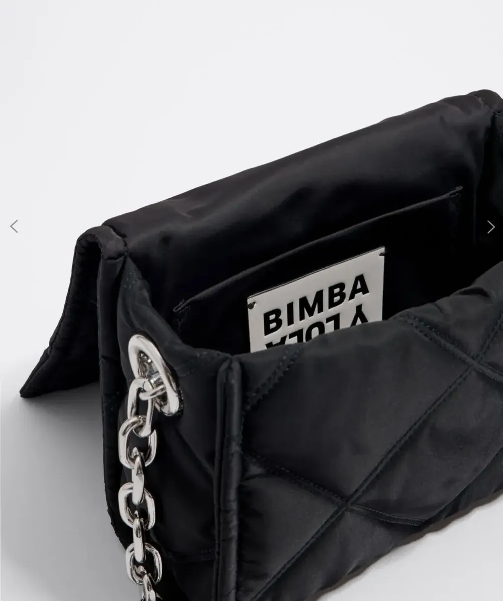 Bolso Bandolera Bimba y Lola Nylon Negro
